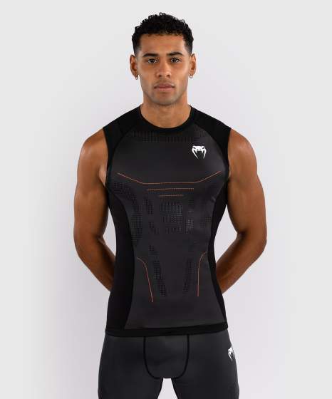Venum Rash Guard Technical 3.0 Ärmellos, Graphit-Schwarz 2
