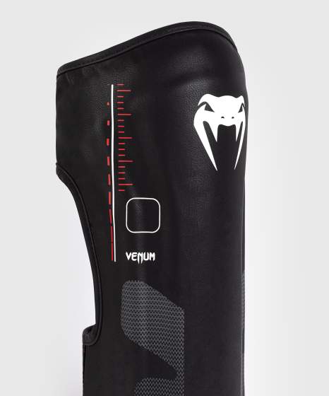 Venum Schienbeinschoner Tactical XT, Schwarz-Rot 3