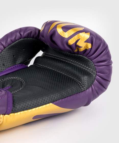 Venum Boxhandschuhe Reverso, Violett-Gold 3
