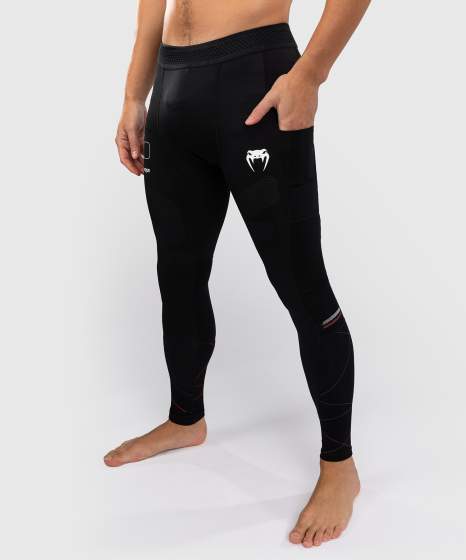 Venum Compression Pants Tactical XT, Schwarz-Rot 2