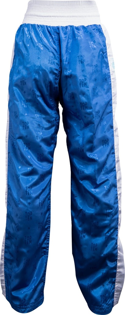 Top Ten Kickboxhose Classic, Blau-Weiss