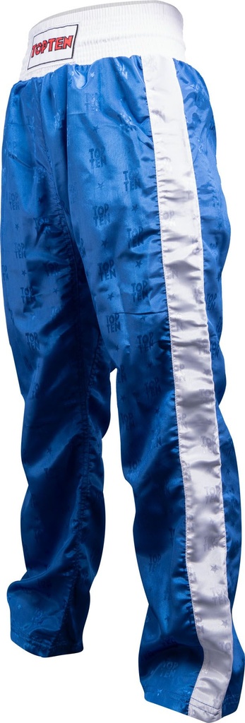 Top Ten Kickboxhose Classic, Blau-Weiss