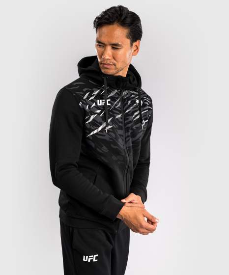 Venum Hoodie UFC Fusion Replica Zipped, Schwarz 2