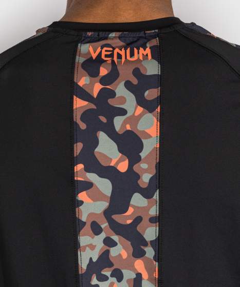 Venum T-Shirt Dry-Tech Jungle OPS, Orange-Canyon-Camo 6