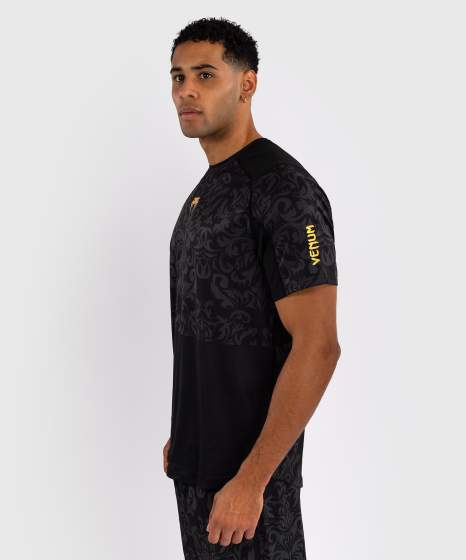 Venum T-Shirt Dry-Tech X Topuria Unmatched Edition, Schwarz-Gold 6