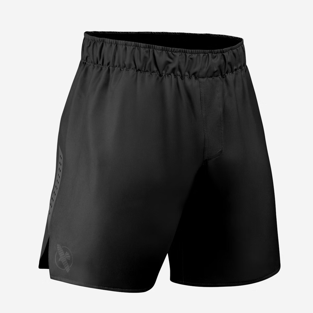 Hayabusa Fight Shorts Core Long, Schwarz 2
