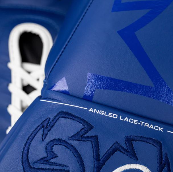 Rival Boxhandschuhe RFX-Guerrero Pro Fight HDE-F mit Schnürung, Blau