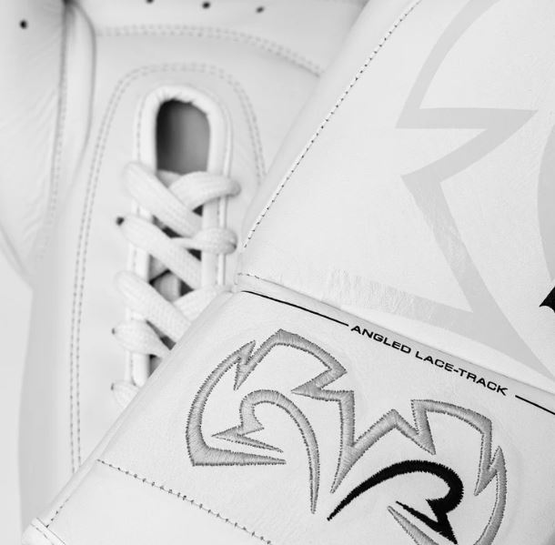 Rival Boxhandschuhe RFX-Guerrero Pro Fight HDE-F mit Schnürung, Weiß