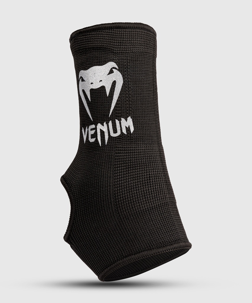 Venum Fußbandagen, Schwarz-Silber