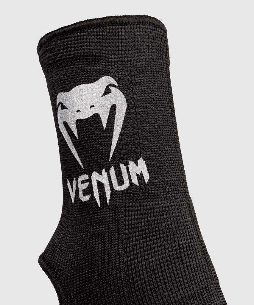 Venum Fußbandagen, Schwarz-Silber