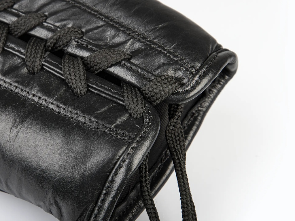 Paffen Sport Boxhandschuhe Pro Lace X mit Schnürung, Schwarz 3