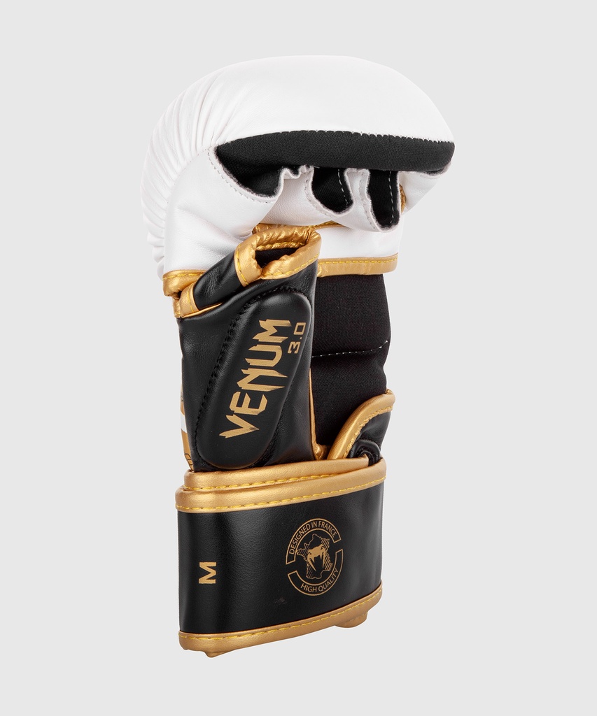 Venum MMA Handschuhe Sparring Challenger 3.0, Weiß-Gold