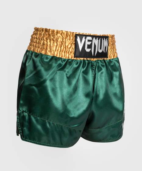 Venum Muay Thai Shorts Classic, Grün-Gold