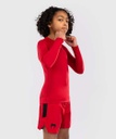 Venum Rash Guard Contender Kids, Rot