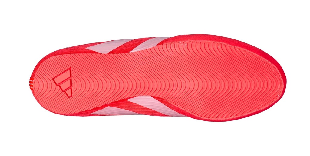 adidas Boxschuhe Box Hog 4, Rot-Weiß 5