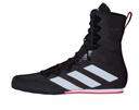adidas Boxschuhe Box Hog 4, Schwarz-Weiß-Rot 5
