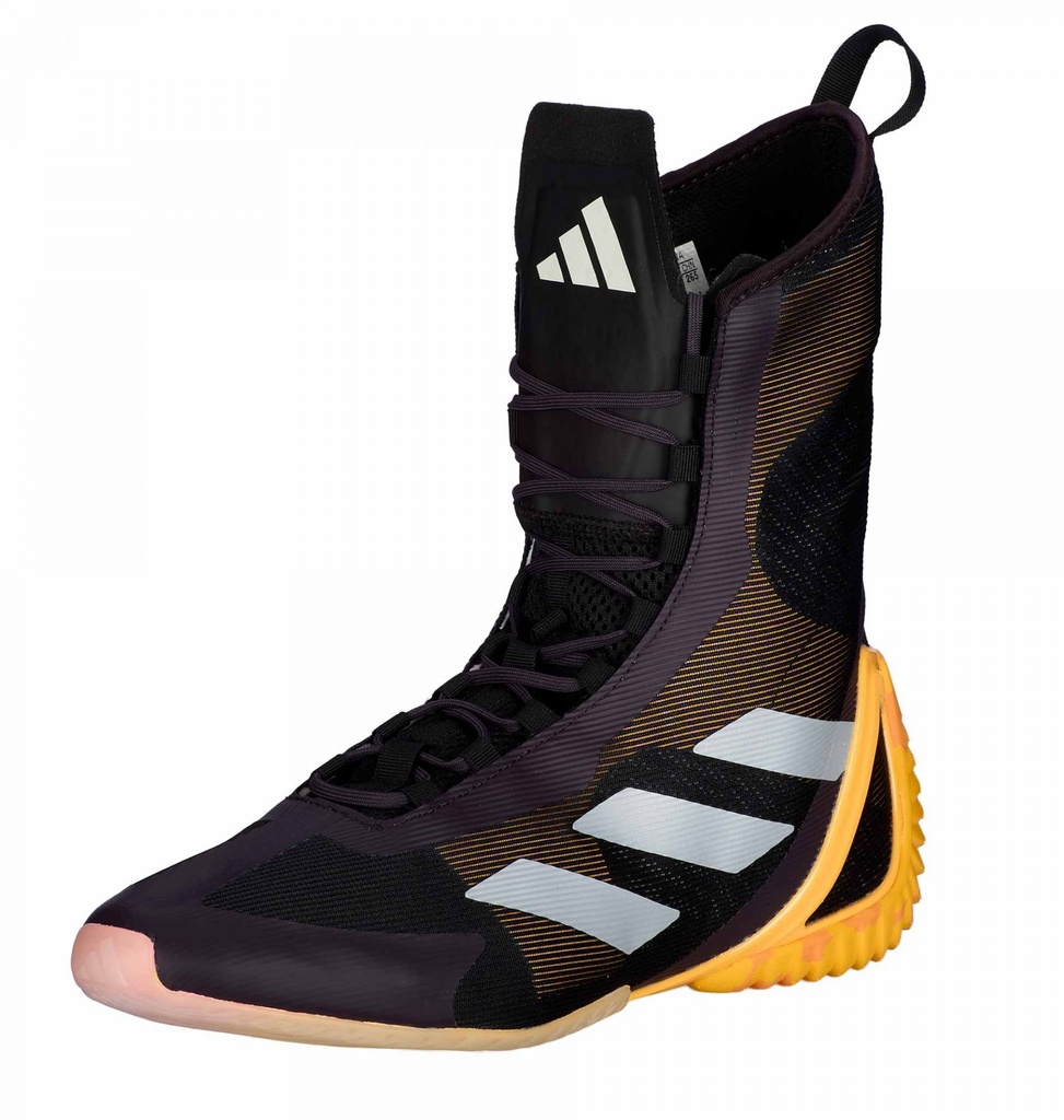 adidas Boxschuhe Speedex, Schwarz-Gelb 4