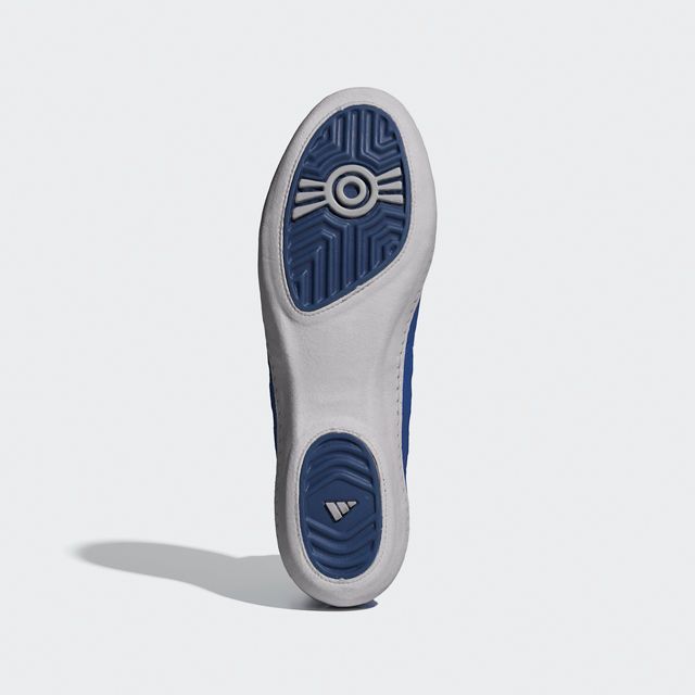 adidas Ringerschuhe Combat Speed 4, Blau-Weiß-Grau 7