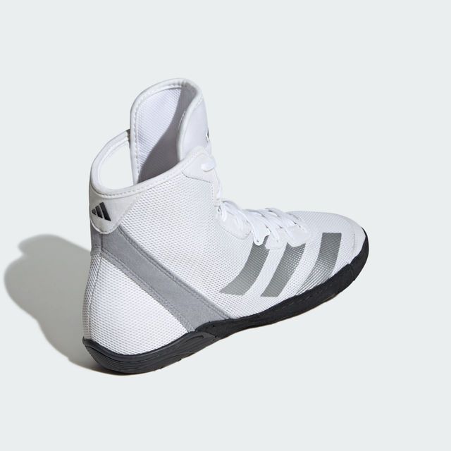adidas Ringerschuhe Combat Speed 4, Weiß-Silber-Schwarz  3