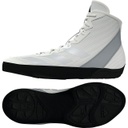 adidas Ringerschuhe Combat Speed 4, Weiß-Silber-Schwarz 10