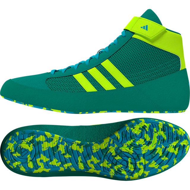 adidas Ringerschuhe Havoc, Grün-Gelb 14