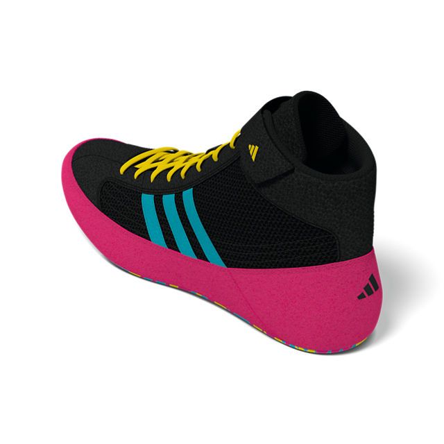 adidas Ringerschuhe Havoc, Schwarz-Pink-Blau 5