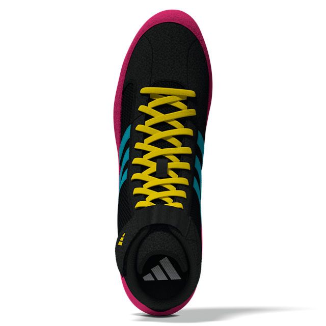 adidas Ringerschuhe Havoc, Schwarz-Pink-Blau 12