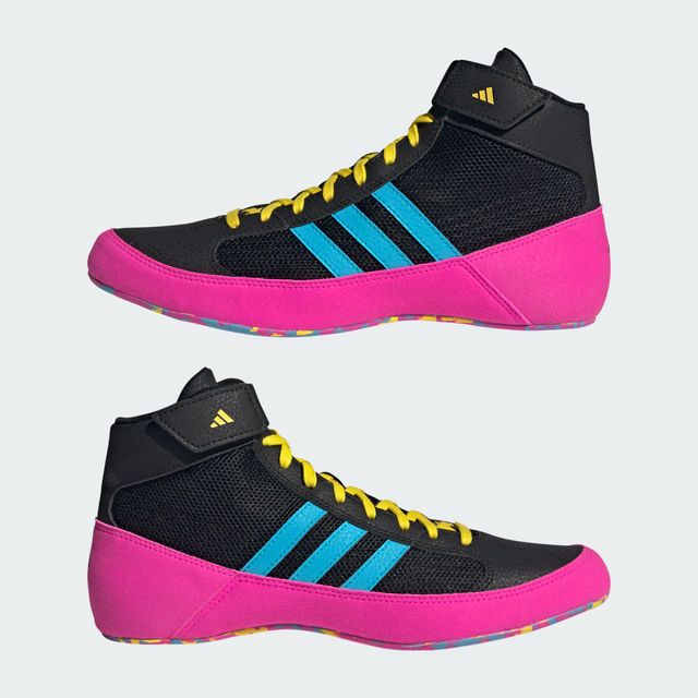 adidas Ringerschuhe Havoc, Schwarz-Pink-Blau 13