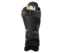 Top King Schienbeinschoner Pro Leder, Schwarz