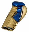 adidas Boxhandschuhe Hybrid 500, Blau-Gold 4