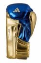 adidas Boxhandschuhe Hybrid 500, Blau-Gold 5