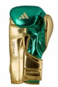 adidas Boxhandschuhe Hybrid 500, Grün-Gold 5