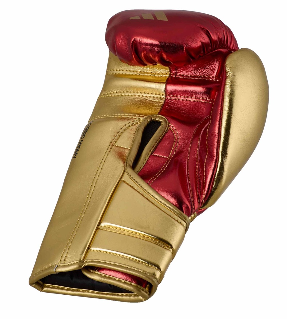 adidas Boxhandschuhe Hybrid 500, Rot-Gold 4