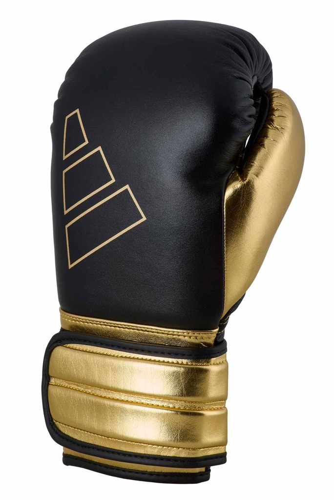 adidas Boxhandschuhe Hybrid 500, Schwarz-Gold 3