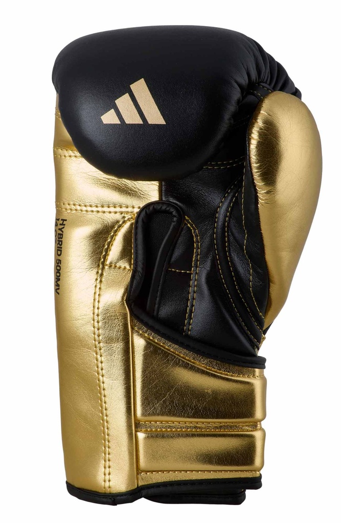adidas Boxhandschuhe Hybrid 500, Schwarz-Gold 4