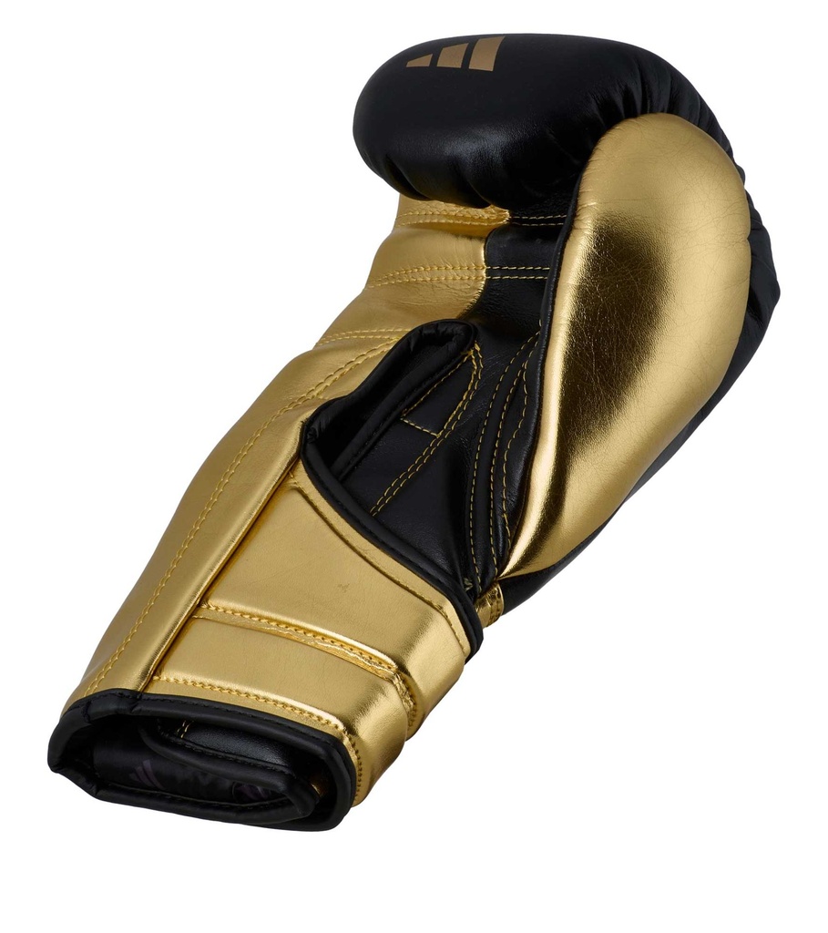 adidas Boxhandschuhe Hybrid 500, Schwarz-Gold 5