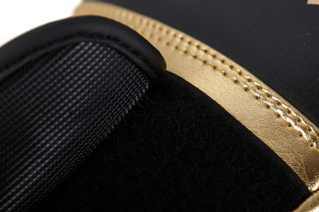 adidas Boxhandschuhe Hybrid 500, Schwarz-Gold 6