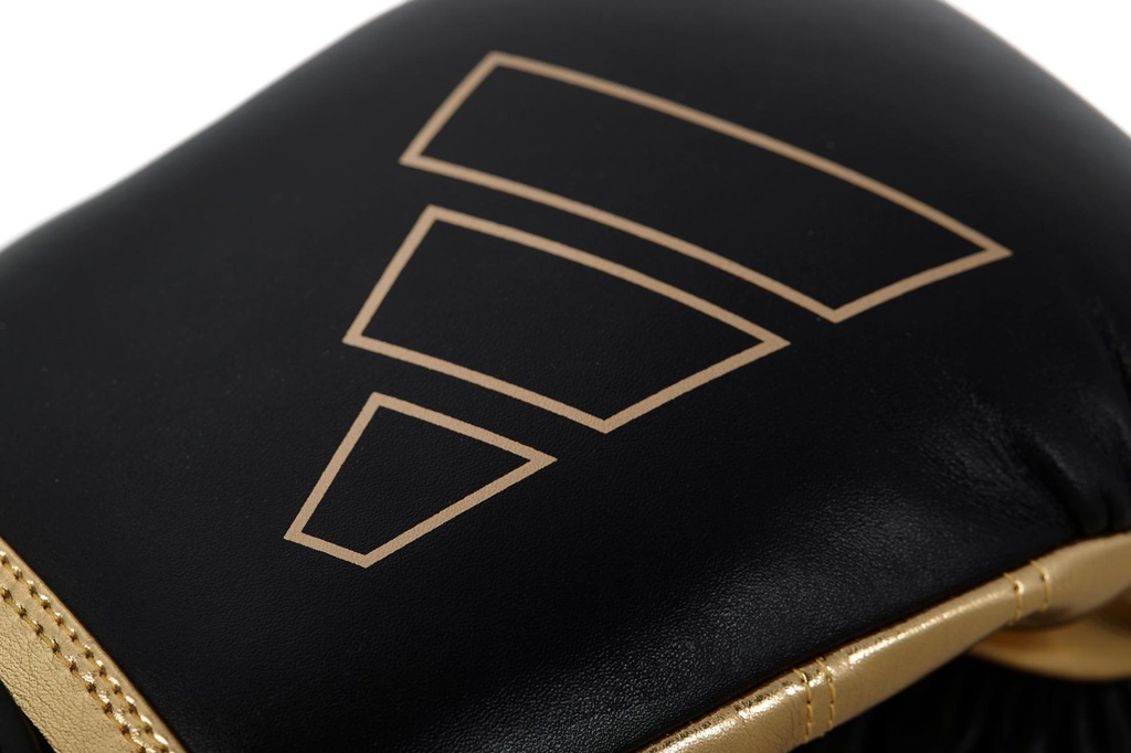 adidas Boxhandschuhe Hybrid 500, Schwarz-Gold 8