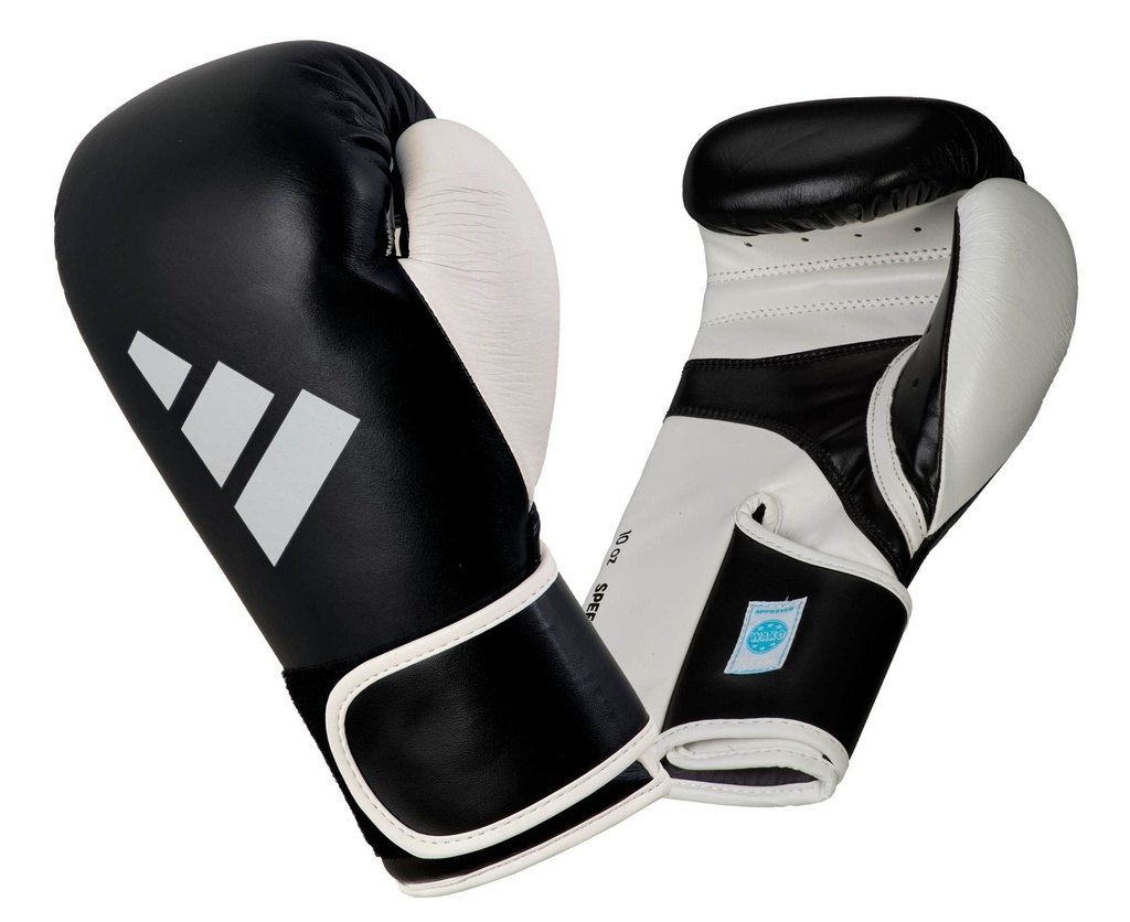 adidas Boxhandschuhe Speed 165, Schwarz-Weiß 2
