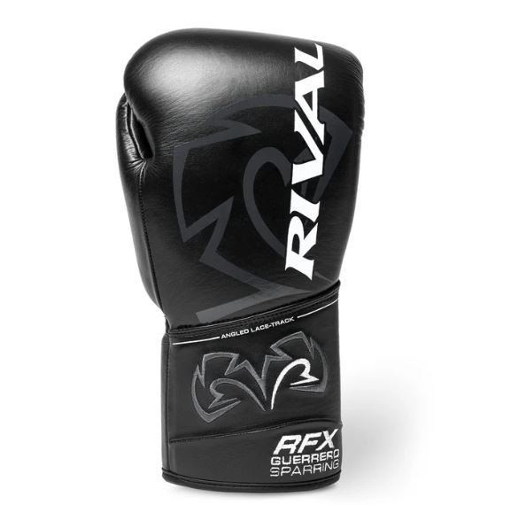 Rival Boxhandschuhe RFX-Guerrero Sparring SF-H mit Schnürung, Schwarz