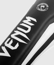 Venum Schienbeinschoner Elite, Schwarz-Weiß