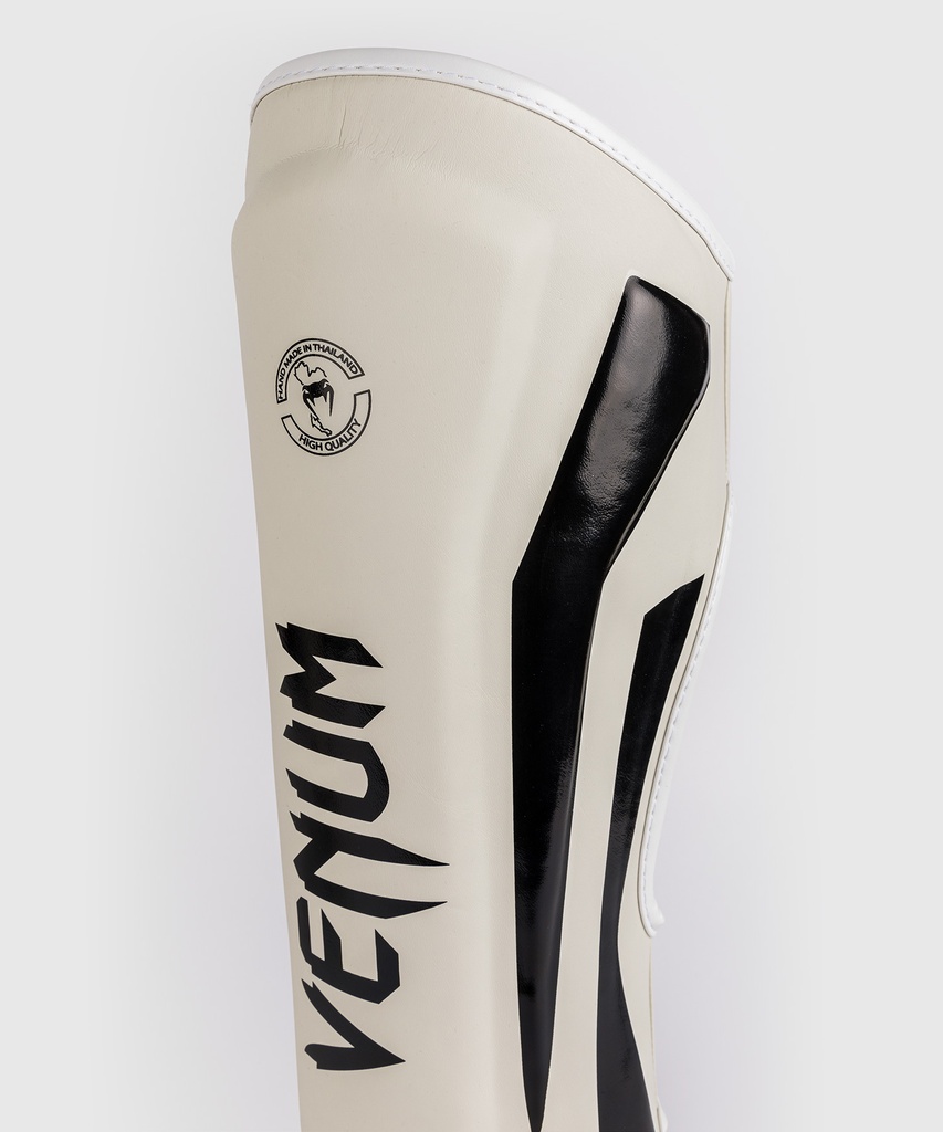 Venum Schienbeinschoner Elite, Weiß-Schwarz