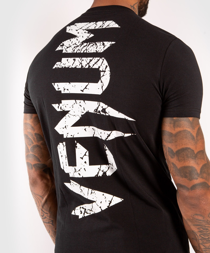 Venum T-Shirt Giant, Schwarz-Weiß