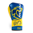 Rival Boxhandschuhe RFX-Guerrero Sparring P4P Edition mit Schnürung, Blau-Gelb