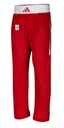 adidas Kickboxhose WAKO, Rot-Weiß 4