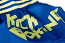 adidas Shorts Kickboxing B02, Blau-Gelb 6
