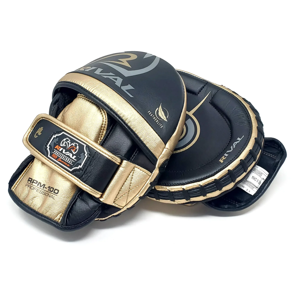 Rival Boxpratzen RPM100 Professional, Schwarz-Gold