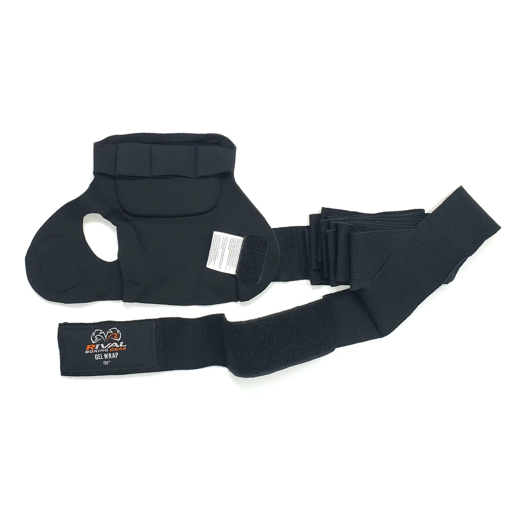 Rival Innenhandschuhe Gel Wraps 4,5m, Schwarz