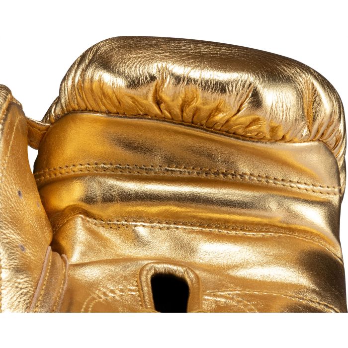 Top Ten Boxhandschuhe Pro MX Fight mit Schnürung, Gold 3