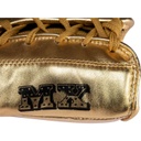 Top Ten Boxhandschuhe Pro MX Fight mit Schnürung, Gold 6